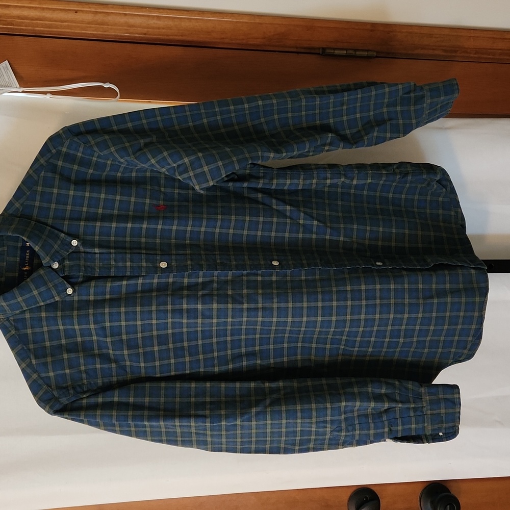 Ralph Lauren Men's Plaid Shirt, Size M